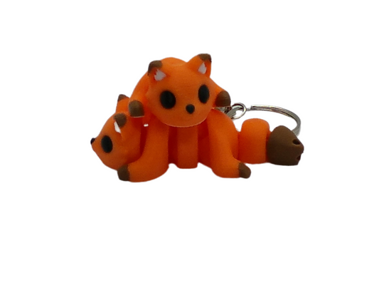 Cute Fox Keychain - Perfect for Keys and Accessories